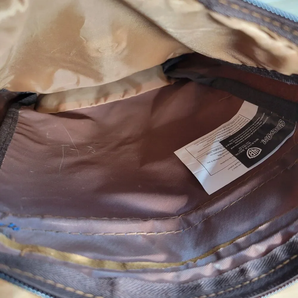 Scooby Doo Warner Bros Abu Dhabi Etihad Airways Kids Brown Backpack Bag Shaggy